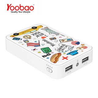 ✪ CHÍNH HÃNG ✪ Sạc dự phòng Yoobao 10000mAh M5C PHIÊN BẢN I LOVE NEW YORK