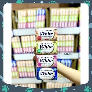 {COMBO 12 BÁNH ĐỦ MÀU}Xà Phòng Tắm Kao White 130g Nội Địa Nhật Bản
