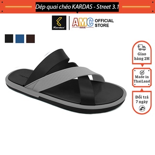 Dép Thái Lan nam cao su quai chéo KARDAS STREET 3.1