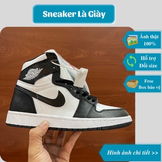Giày sneaker Air Jordan 1 Retro High Panda  - Fullbox kèm dây phụ [Bản Cao Cấp]