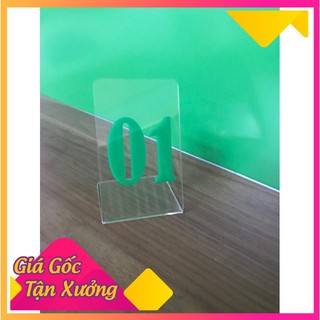 Combo 3 sp: menu a5, a4, thẻ chữ l