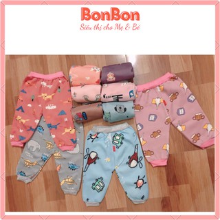 Quần Chục Nỉ Bông Siêu Ấm CHo Bé Trai Bé Gái từ 5-20kg