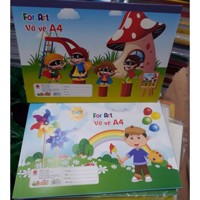 Vở vẽ A4 Hải Tiến 3828