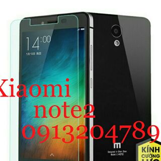 bộ 3 Dán kính cường lực xiaomi redmi note 2