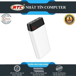 SỐ LƯỢNG CÓ HẠN] Pin sạc dự phòng Hoco J28 Shock power 10000mAh 2 cổng input (Trắng) - HÀNG CHÍNH HÃNG