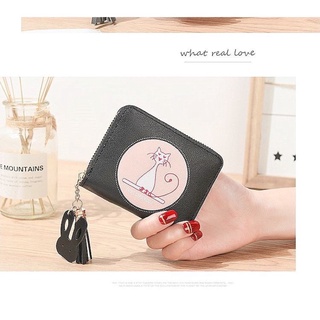 Ví Cầm Tay Nữ Hoạ Tiết Mèo Kitty