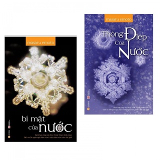 [Mã LIFEMALL995 giảm 10% đơn 99K] Sách - Combo Bí mật của nước + Thông điệp của nước Tặng Kèm Bookmark