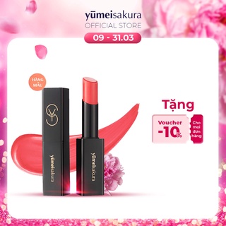 [Hàng mẫu] Son Siêu Dưỡng Khóa Màu Yumeisakura Hồng San Hô Collagen Boosting YMS04 3.5gr