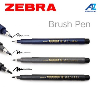 Bút viết thư pháp Zebra chuyên viết Hán tự Brush Lettering