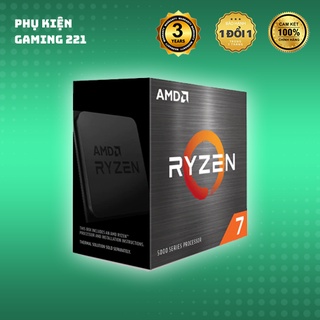Bộ vi xử lý - CPU AMD Ryzen 7 5800X (3.8 GHz Upto 4.7GHz / 36MB / 8 Cores, 16 Threads / Socket AM4) - Hàng Chính Hãng