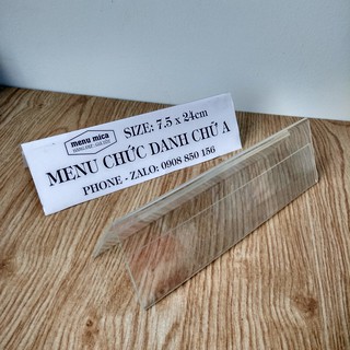 combo 50 kệ chức danh 24x7.5 cm