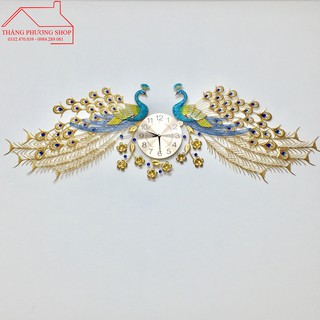 Đồng Hồ Treo Tường Chim Công Uyên Ương TP-031 (Hàng Chính Hãng Lianzhuang)