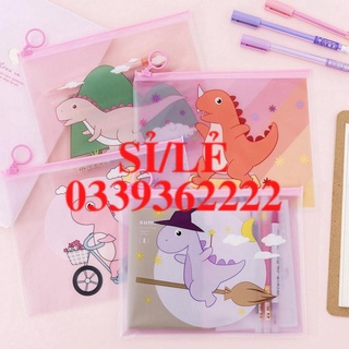 [ HAIANHSHOP ] Túi Đựng Bút Trong Suốt Khóa Zip Đáng Yêu - Nhiều Mẫu Duashop >