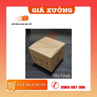 10x10x8 10 Hộp carton đóng hàng
