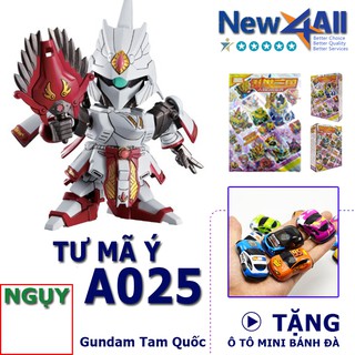 Gundam A025 Tư Mã Ý - Đồ chơi lắp ráp sd Gundam Tam Quốc New4all tặng kèm 01 xe ô tô mini bánh đà