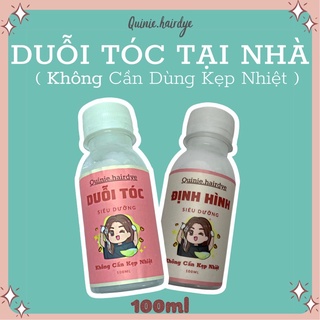 DUỖI TÓC TẠI NHÀ KHÔNG CẦN KẸP NHIỆT SIÊU DƯỠNG