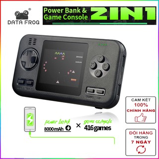 ✨416 Game Kiêm Sạc Dự Phòng 2In1 ✨ Máy chơi game cầm tay 4 nút 416 Trò Chơi Kiêm Sạc Dự Phòng 8000 mAh cho điện thoại