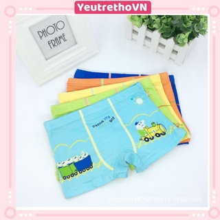 Quần sịp đùi bé trai quần lót bé trai hàng cao cấp chất liệu cotton thoáng mát