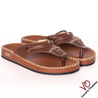 Dép da bò xỏ ngón trẻ trung VO Shoes_ DT540