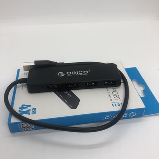 Hub chia usb 4 cổng Orico 2.0, bộ chia usb 4 cổng orico 2.0 siêu nhỏ gọn, BH 12 tháng
