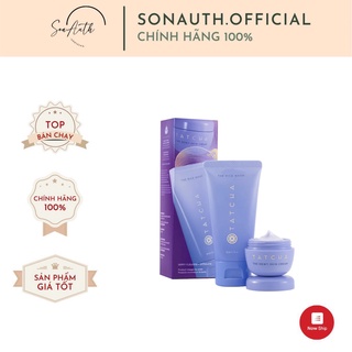 Bộ dưỡng da Tatcha Dewy Cleanser + Hydrate Set