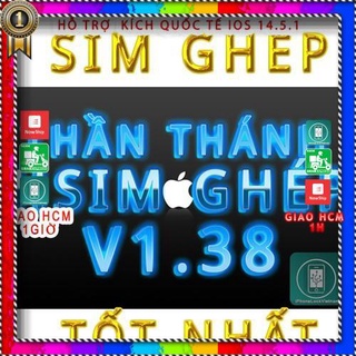 [ HOT THÁNG 10/2021 ] Sim Ghép HSim V1.39 mới nhất có 9 dòng( *CALL) cho All iPhone Lock