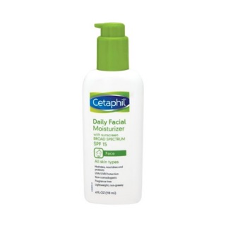 [ Canada] Kem dưỡng ẩm chống nắng Cetaphil Daily Facial Moisturizer Spf 15 _ 118ml