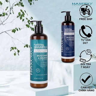 Dầu Gội Đầu Maxipro Dầu Xả Maxipro Phục Hồi Mềm Mượt Ngăn Gầu Dầu Giảm Rụng Tóc 500ml Chính Hãng