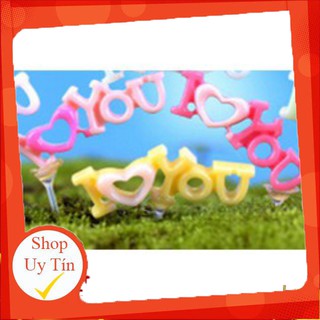 phụ kiện Chữ treo I love u |FREESHIP  SIÊU XINH | LỖI 1 ĐỔI 1