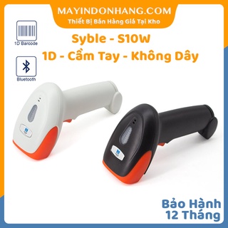 Máy quét mã vạch không dây Keycode S10W, Máy Đọc Mã Vạch Không Dây Cầm Tay Giá Siêu Tốt Pin Dùng 48 Tiếng