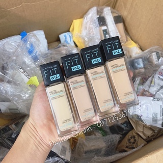 Bill US [Date 2024] - Kem nền Maybelline Fit Me Matte &amp; Poreless tone 110, 112, 115, 120, 125