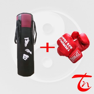 vỏ bao cát và găng tay boxing - võ phục trung nghĩa