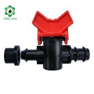 Van khóa khởi thủy LDPE 16 kèm gioăng cao su - Van nhựa dùng trong hệ thống tưới tự động - Tổng kho kim khí điện nước