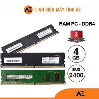 Ram PC DDR4 4GB BUS 2400 uy tín, chất lượng