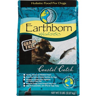 [DINH DƯỠNG CAO] 12KG THỨC ĂN HẠT CHO TẤT CẢ GIỐNG CHÓ EARTHBORN HOLISTIC COASTAL CATCH vị Cá Trắng, Cá Hồi &amp; Cá Trích
