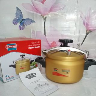 [Mã ELHADEV giảm 4% đơn 300K] [BÁN CHẠY] Nồi Áp Suất gas sunhouse 3,5l - 5l- 6l