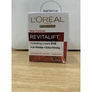 [Hàng Đức] Kem Dưỡng Mắt L'Oreal Làm Săn Chắc Da, giảm bọng mắt, ngừa nếp nhăn- 15ml.
