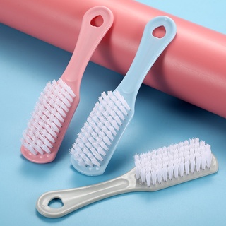 Bàn chải chà giày, giặt quần áo, cọ giặt giày dép mini cán dài tiện lợi