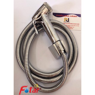 [SÁNG BÓNG] Bộ Vòi Xịt Vệ Sinh bồn cầu VX22 và dây xịt và cài xịt đủ bộ xịt xi có răng cưa