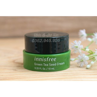 Kem dưỡng da trà xanh Innisfree Green Tea Seed Cream 10ml