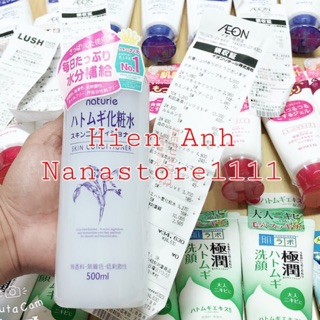 Nước hoa hồng Naturie Hatomugi