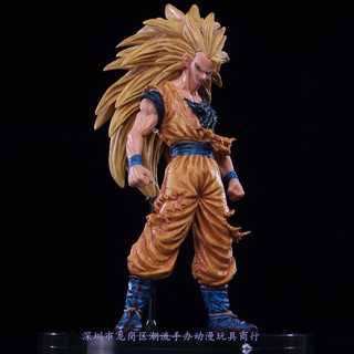 Mô hình nhân vật Son Goku SS3 cao 22CM dragon ball 7 viên ngọc rồng