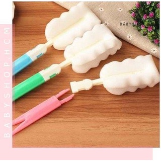 Dụng cụ cọ rửa ly cốc bình gấp gọn