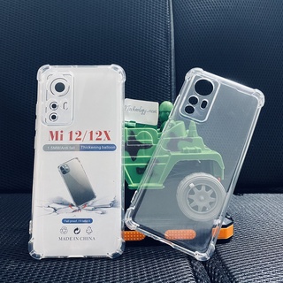 Ốp lưng chống sốc Xiaomi 12/ 12x trong suốt cao cấp mi bo 4 góc chống va đập