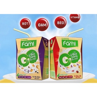 1 THÙNG FAMI ĐẬU ĐỎ (MÈ ĐEN) NẾP CẨM