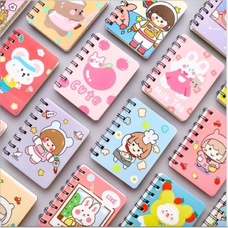 (40 mẫu) Sổ lò xo xinh xinh có dòng kẻ kích thước (size 8*11cm)