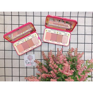 Bảng phấn má, highlight The Balm Autobalm Cheek Palette