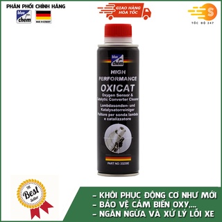 OXICAT - Phụ gia vệ sinh cảm biến oxy và bầu lọc khí thải catalytic Bluechem 33230E