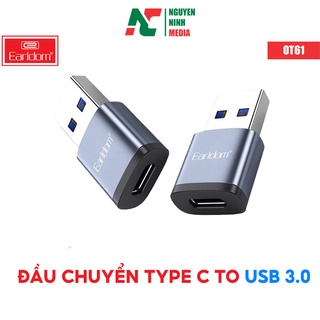 Đầu Chuyển USB TypeC sang USB 3.0 Earldom OT61 - Hàng Chính Hãng