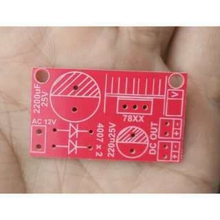 Combo PCB MẠCH Lọc Nguồn Phụ MINI Phíp Sợi Thủy Tinh - 20 Cái